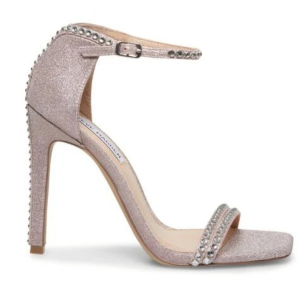 Steve Madden Collette blush glitter Stiletto